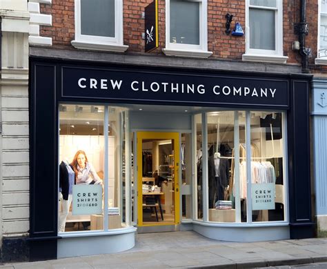 crew clothing outlet shops